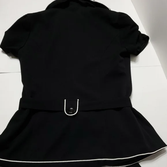 #063 Maurices Small belted jacket blazer - Picture 6 of 9